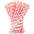 Custom Printed Paper Straws Bar Accessory Eco Disposable Paper Straw Biodegradable Paper Drinking Straw